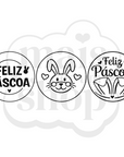 Kit Feliz Páscoa Redondinho