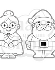 Kit Papai e Mamãe Noel